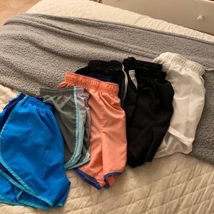 6 pairs of Nike shorts (assorted colors)